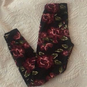 Gorgeous floral fall legging